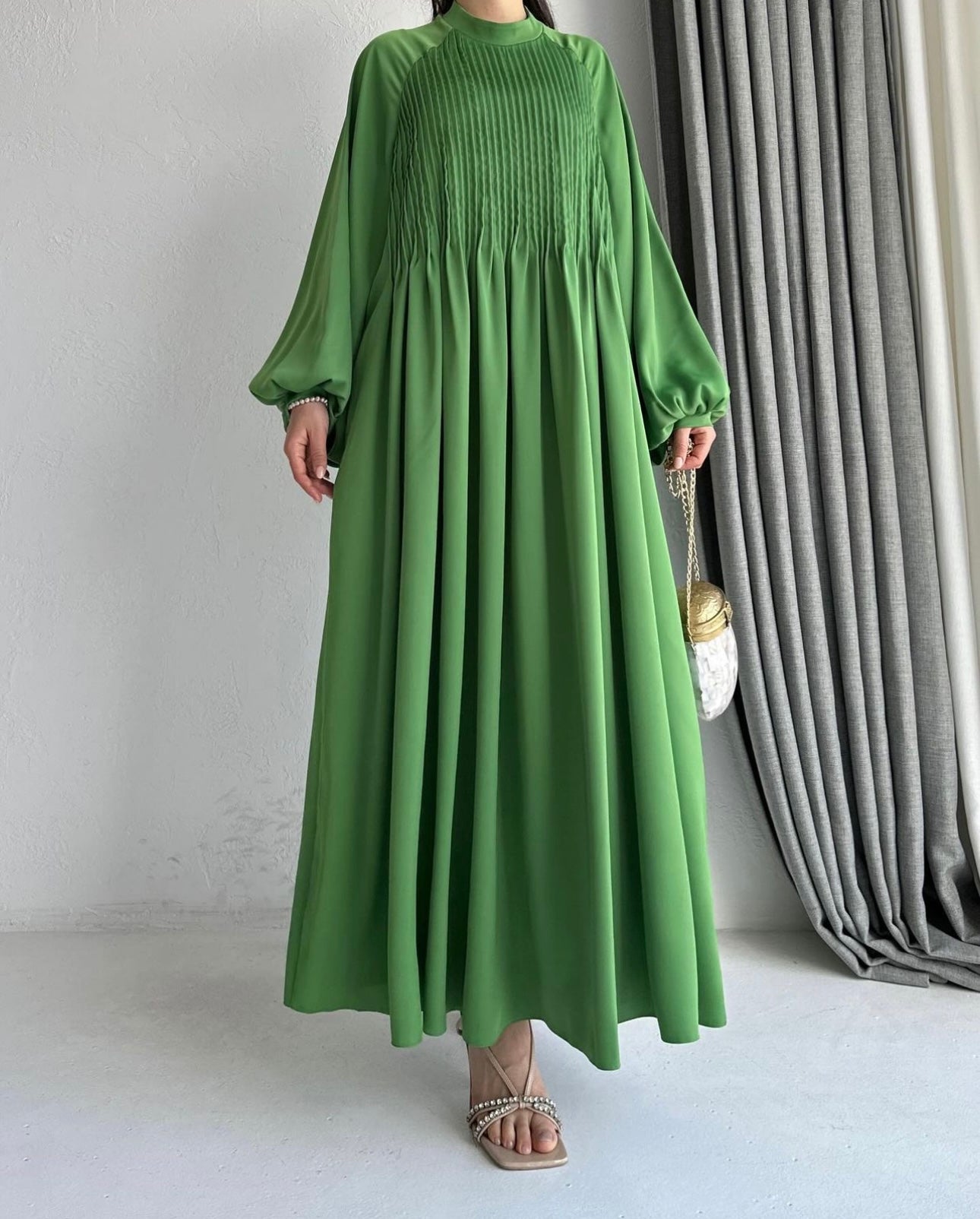 Modest Dress with Pockets