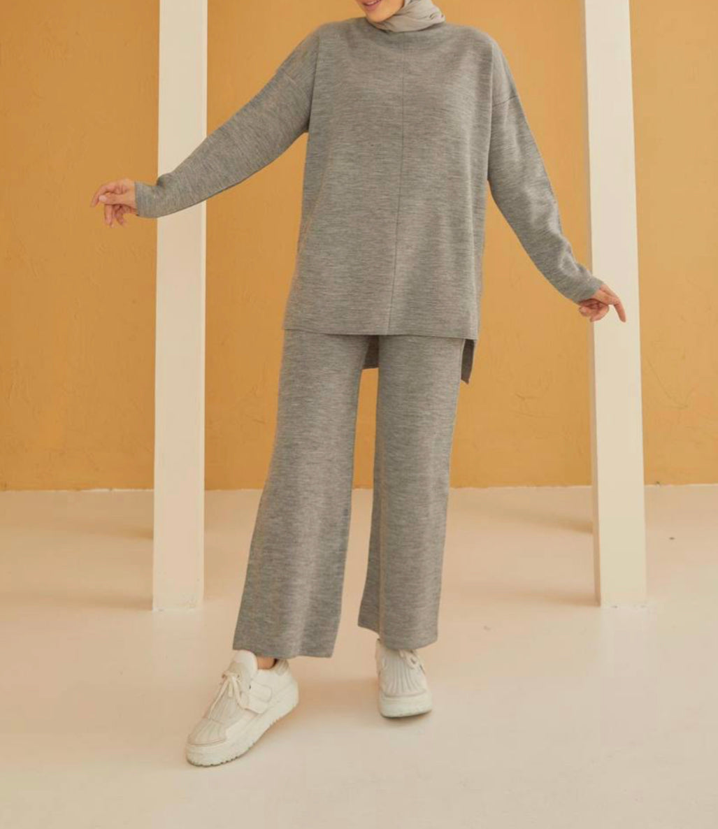 Knitwear Pants Co-Ord Set