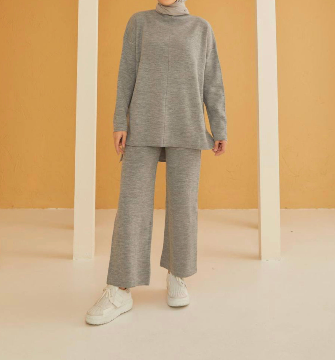 Knitwear Pants Co-Ord Set